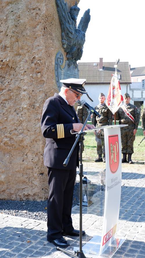 Przemówienie Przewodniczącego Związku Sybiraków w Pruszczu Gdańskim.