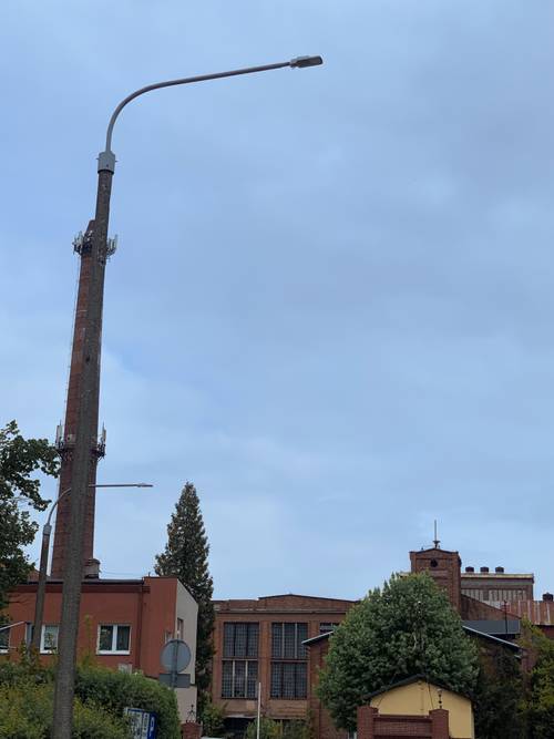 Lampa uliczna.