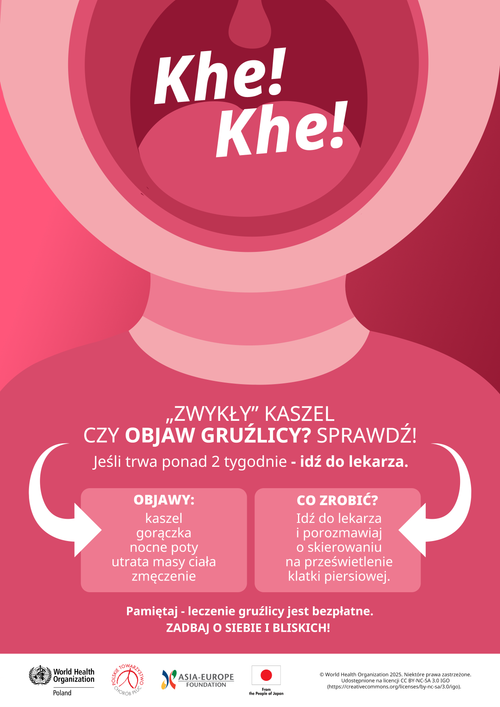 Plakat główny dotyczący akcji w języku polskim