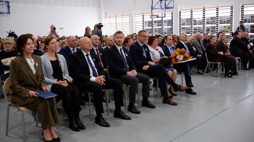 Goście podczas uroczystości.