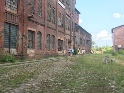 Zdjęcie przedstawia wydarzenie, które odbyło się 22.07.2022 r. otwarcie Cukroteki w Pruszczu Gdańskim
