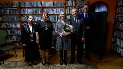 zdjęcie przedstawia jubileusz pożycia małżeńskiego